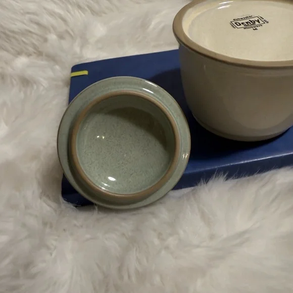 Denby Energy Sugar bowl in Celedon EUC